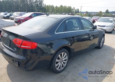 2011 Audi A4 2.0T Premium from USA, damaged, VIN WAUFFAFL9BN027247